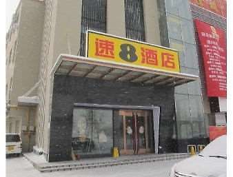 Super 8 By Wyndham Linyi Bus Terminal Hotel Exterior foto